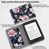 VORI Stand Case for 7"/6.8" Kindle Paperwhite (12th/11th Generation-2024/2021) and Kindle Colorsoft Signature Edition, PU Leather Case Smart Protective Cover with Auto-Wake/Sleep, Floral Rose view 4