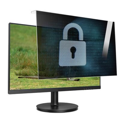 CUNIO Computer Privacy Screen Protector, 17-32 Inch Widescreen Monitor Protective Film, Frame Hanging Type for Hp/Dell/Asus/Acer/Sony/Samsung/Lenovo / 19/20in 458x280mm