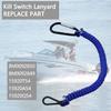 8M0092850 Boat Kill Switch Lanyard, Boat Tether Replacement for Mercruiser Marine Boat, Boat Tether Kill Switch Safety Lanyard Cord 54 Inch/137 Long-(Blue 1Pcs) view 4