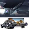 Fitcamx 4K Dual Cam Suitable for Toyota Tundra 2017 2018 2019 2020 2021 & Sequoia 2017-2022 Limited SR5 Platinum, OEM Look, Front 2160P Rear 1080P HD Video, Loop Recording WiFi, G-Sensor 128GB Card view 1