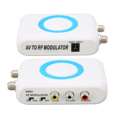ASHATA Digital Modulator, NTSC RF Coaxial Converter, VHF Demodulator for CATV System