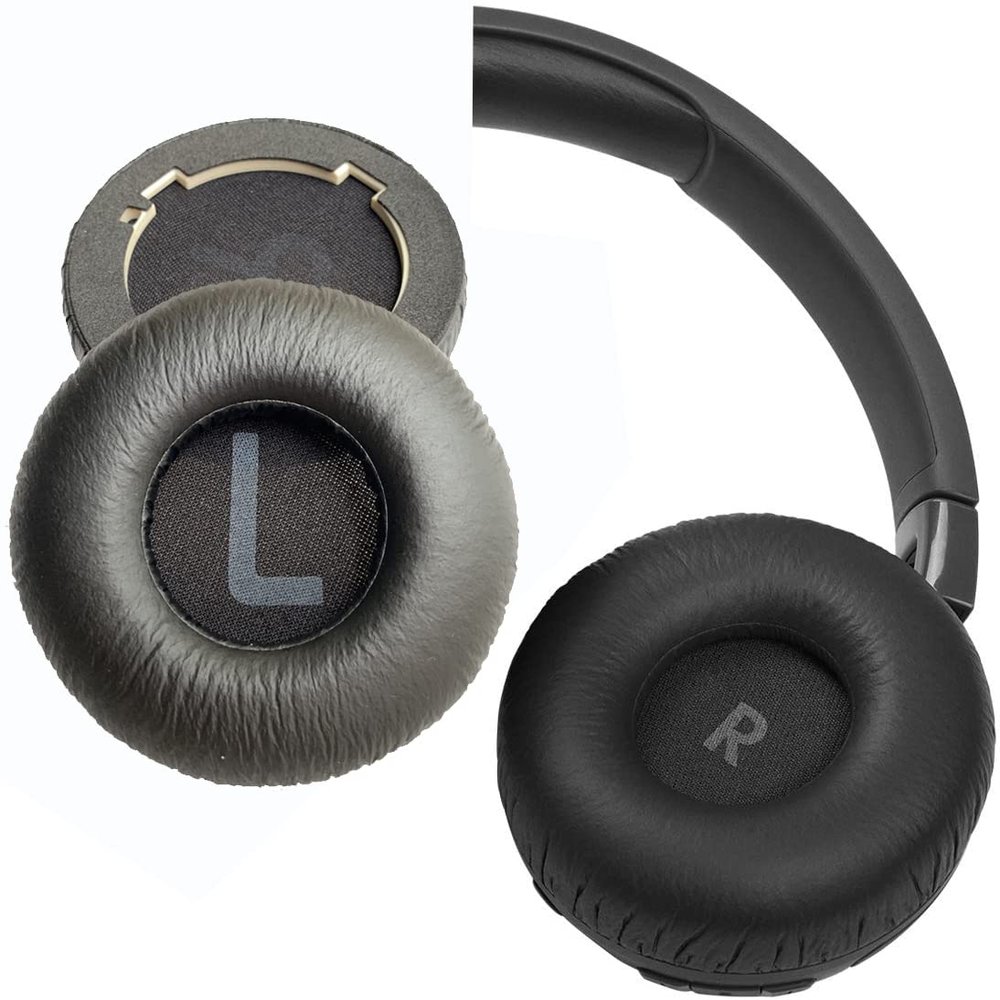 V-MOTA Compatible with Ear Pads for JBL T600BTNC, Tune 600BTNC/660NC Tune660NC Headphones Ear Cushions, Replacement Ear Cups Repair Parts (Black)
