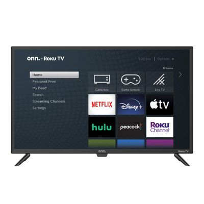 ONN 24-Inch Class HD (720P) LED Smart TV Compatible with Netflix, Disney+, YouTube, Apple TV and Google Assistant (100012590) (Renewed)