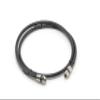 THE CIMPLE CO 1.5 FT Solid Copper Coaxial Cable - RG6 Coax with Connectors, F81/RF, Digital Coax for Audio/Video, Cable TV, Antenna, Internet, & Satellite - Black, 1.5 Feet (0.4 Meter) view 1