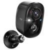 Dzees Security Camera Outdoor Wireless - Upgrade 2K 3MP Battery Powered WiFi Outdoor Camera Wireless, Spotlight, Siren, AI Dectection, Color Night Vision, IP66 Waterproof Cloud/SD-Black view 1