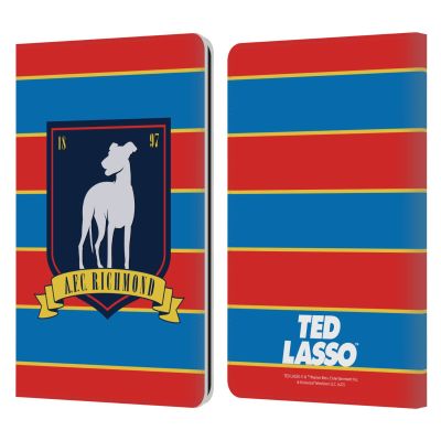 Head Case Designs Officially Licensed Ted Lasso A.F.C Richmond Stripes Season 1 Graphics Leather Wallet Case Compatible with Kindle Paperwhite 1/2 / 3