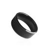 riversmerge RFID Rewritable Dual Frequency in One ID T5577&IC CUID Black Ceramics Smart Finger Ring Wear for Men or Women (Black-17mm) view 1