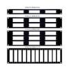 12-Grid 3U Rack Mount Cage for RF Coax Modulators view 3