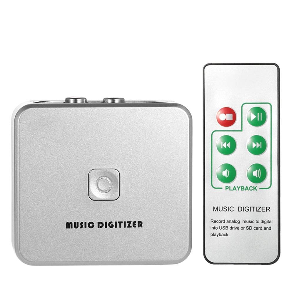 Analog to Digital MP3 Audio Digitizer Recorder Player