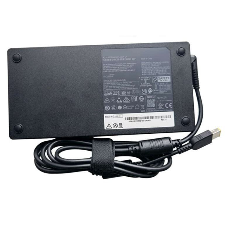 300W 20V 15A Slim Tip AC Adapter Charger Compatible for Lenovo R7000P Y7000P ADL300SDC3A