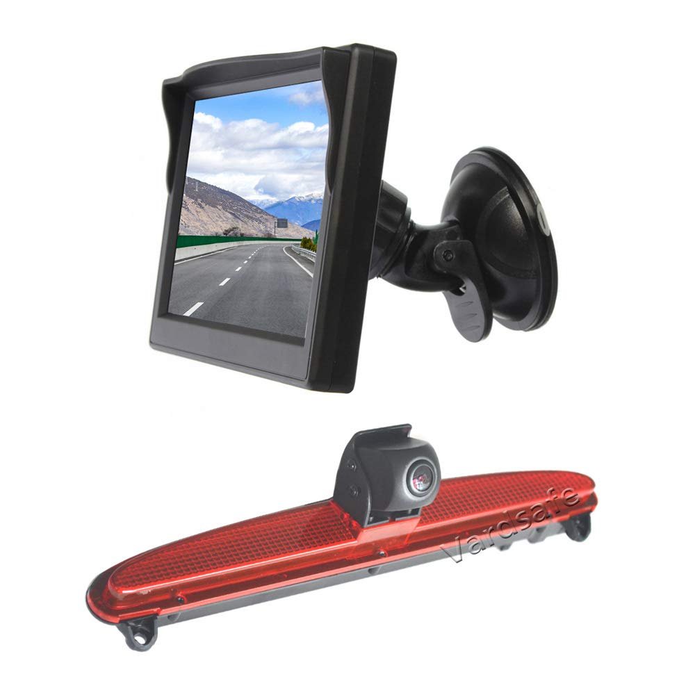 Vardsafe VS618S Suction Cup Screen Monitor & Rear View Brake Light Camera for Daily (2014 - Current)