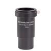 Microscope Accessories Kit Universal Metal 1.25 Inches 5X Extender Telescope Double 5X Lens Black Color Microscope Slides (Color : 5X Alloy Barlow Lens) view 1