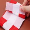 ONLYKXY Captain Armbands 9x30CM/3.54x11.81inch Adjustable Leader Armband for Soccer Basketball Volleyball School Team Competition Coach Players Wrist Arm Bands (Red+White, 1) view 4