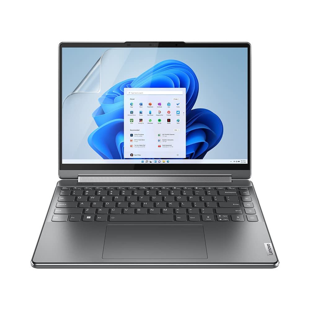 celicious Matte Anti-Glare Screen Protector Film Compatible with Lenovo Yoga 9i 14 14IAP7 (2-in-1) [Pack of 2]