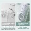 Nkocvew Charger Cable Cord Storage Organizer Box - 1 Pack With Lid - Easy Storage Without Cable Ties view 3