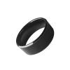 riversmerge RFID Rewritable Dual Frequency in One ID T5577&IC CUID Black Ceramics Smart Finger Ring Wear for Men or Women (Black-21mm) view 4