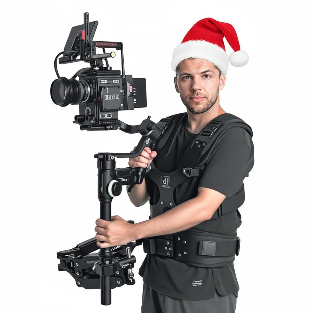 Thanos C3 II Gimbal Support Steadycam System with Rotation Adapter Arm Compatible with DJI RS5/RS4/RS 4 Pro/RS2/RS 3/RS3 PRO/Mini ZHIYUN Crane 3S Wedding Photographer