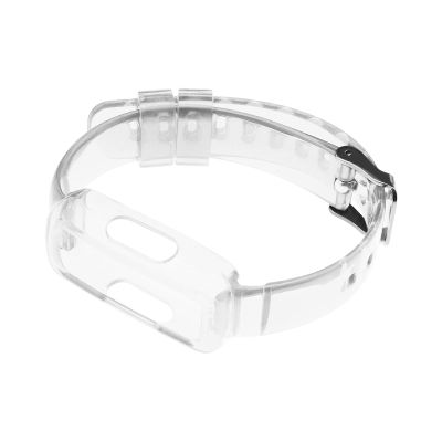 SING F LTD Watch Strap Compatible with Fitbit Luxe/Inspire/Inspire HR/Inspire 2/Ace 2/Ace 3 Smartwatch Tracker Replacement Watch Band TPU Wristband Transparent
