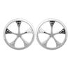 YDLMT 2 Pcs Chrome Motorcycle Front Speaker Grill Trim Cover Fit for Harley Touring Electra Street Glide Ultra Limited FLHTK FLHX 2014-2023 view 1