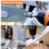 Power Nut Driver Bit Socket Wrench Metric Socket Wrench Screw Driver Hex Keys 14PCS,Tool Set Tool Set view 2