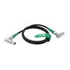 HangTon Motor Cable 1B 7 Pin for Preston FIZ MDR-4 MDR-3 Controller DM1X DM2X DM5 Digital Motor Heden M26VE, Right Angle to Straight (60 cm, RA to RA) view 1