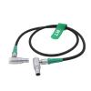 HangTon Motor Cable 1B 7 Pin for Preston FIZ MDR-4 MDR-3 Controller DM1X DM2X DM5 Digital Motor Heden M26VE, Right Angle to Straight (60 cm, RA to RA) view 2