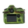 Camera Case Bag Soft Silicone Camouflage Green Shockproof Armor Skin Body Cover Protector for Nikon D810 Digital Camera view 2