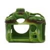 Camera Case Bag Soft Silicone Camouflage Green Shockproof Armor Skin Body Cover Protector for Nikon D810 Digital Camera view 3