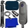 Trisio Lite 2 VR - 8K Virtual Tour NodeRotate 360 Camera + Manufacturer Supplied Carrying Case, Quick Plug-in, USB Cable, Seller Supplied Lightweight 60 Tripod, Microfiber Cloth & More (8pc Bundle) view 1