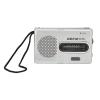 EBTOOLS Portable Radio,AM FM Radio with 5W Speaker,Long Lasting Portable Pocket Transistor Radio with Earphone Jack for Elder Home Outdoor Silver Gray view 1