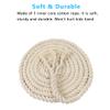 Tug of War Rope for Kids and Adults, Natural Twisted Cotton Rope, Outdoor Games Set Perfect for Carnival Team Building Activities, Field Day Family Reunion Birthday Party Game, Outside Yard Lawn Games view 4