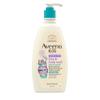 Aveeno Kids Face & Body Wash for Sensitive Skin, Oat Extract, Tear-Free, Non-Drying, Light Scent, Pump Dispenser, Hypoallergenic, Sulfate & Dye Free, 18 fl oz view 1