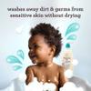 Aveeno Kids Face & Body Wash for Sensitive Skin, Oat Extract, Tear-Free, Non-Drying, Light Scent, Pump Dispenser, Hypoallergenic, Sulfate & Dye Free, 18 fl oz view 2