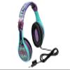 eKids Karmas World Headphones for Kids, Wired Headphones for School, Home or Travel, Tangle Free Stereo Earphones with Parental Volume Control, Connect via 3.5mm Jack view 1