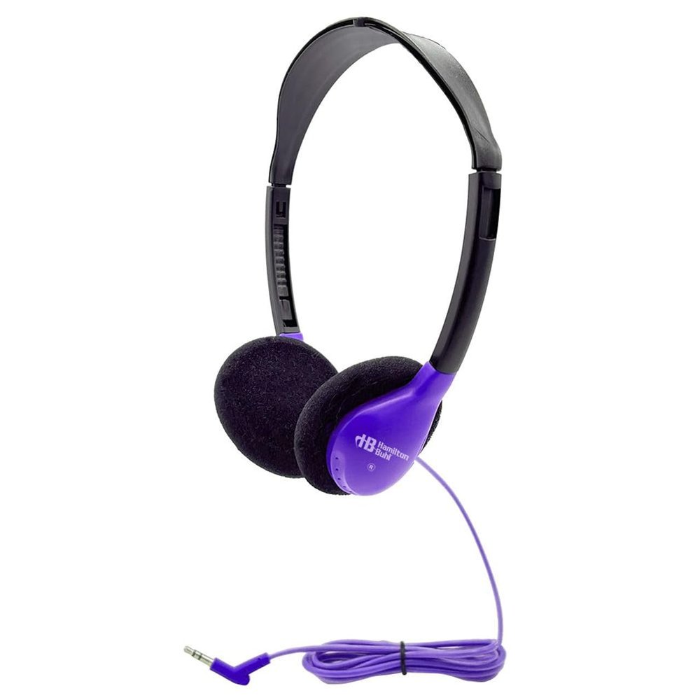 HamiltonBuhl Personal On-Ear Stereo Headphone, Purple