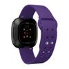 Affinity Bands Classic Colors Silicone Sport Band compatible with Fitbit Versa 3 & Sense 1 (Purple) view 3