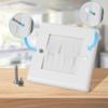 ChengFu in Wall Cable Management Kit - TV Cord Hider for Wall Mounted TV, Includes 6ft TV Cable Extension and 2 Pack Cable Management Kit Hides TV Wires Behind The Wall - White (2 Pack) view 3