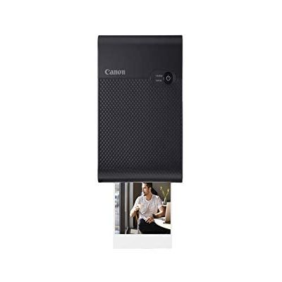 Canon SELPHY QX10 Portable Square Photo Printer for iPhone or Android, Black (International Model)