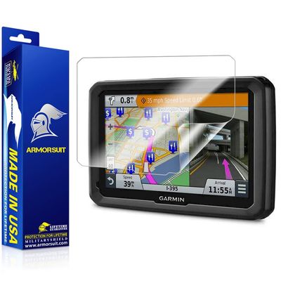 ArmorSuit 2 Pack Screen Protector for Garmin Dezl 770 LMTHD Truck GPS 7" Navigator MilitaryShield HD Clear Film - Made in USA