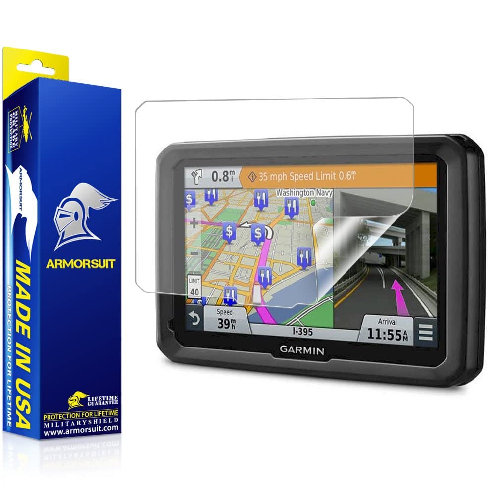 ArmorSuit 2 Pack Paper-Feel Texture Matte Screen Protector for Garmin Dezl 770 LMTHD Truck GPS 7" Navigator MilitaryShield Anti-Glare Film - Made in USA