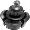 iBOLT 17mm Dual Ball to Cup Holder Mount Base Compatible w/ 17mm GPS Brackets Phone Holders view 4