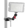 CAMVATE Super Crab Clamp with Rotating Mini Ball Head for Camera LED Flash Light(Red Knob, 2-Pack) - 3122 view 3