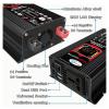 Niczu 500W Car Power Inverter DC 12V to AC 110V 220V Modified Sine Wave Portable Vehicle Voltage Converter with MCU LCD Display Screen,Black-110V view 4