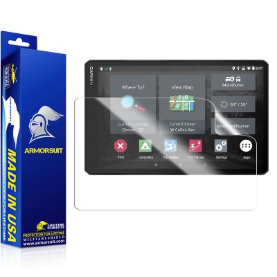 ArmorSuit 2 Pack Screen Protector for Garmin RV 1090 (2021) MilitaryShield HD Clear Film - Made in USA