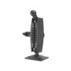 iBOLT 17mm Dual Ball to AMPs Drill Base Mount Compatible w/ 17mm GPS Brackets Phone Holders view 4