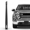 Tekk Carbon Fiber Short Antenna Compatible with 2009-2025 Sierra 1500/7.9 Inches Premium Flexible Rubber/Designed for Enhance FM/AM Radio Signal Reception view 1