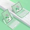 Apple iPad Air 5/4/Pro 11 2022/2021/2020 Magnetic Detachable BT Keyboard - Transparent Back Cover, Vertical Kickstand (Mint Green) view 1