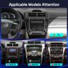 NHOPEEW 2GB+64GB Android Car Radio for Toyota Camry 2012 2013 2014 Compatible with Apple Carplay and Android Auto, 10.1 inch Touchscreen DSP Stereo with AHD Bacnkup Camera and Mic view 2