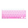 ProElife Keyboard Cover Skin for MacBook Air 13.6 inch 15 inch 2024 2023 2022 M3 M2 Chip A2681 A2941, Ultra Thin Keyboard Protector U.S Enter for 2024-2022 Air 13.6'' 15'' M3 M2 Accessory (Ombre Pink) view 1