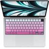 ProElife Keyboard Cover Skin for MacBook Air 13.6 inch 15 inch 2024 2023 2022 M3 M2 Chip A2681 A2941, Ultra Thin Keyboard Protector U.S Enter for 2024-2022 Air 13.6'' 15'' M3 M2 Accessory (Ombre Pink) view 4